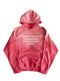 “Eyes” Hoodie Pink