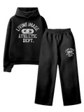 “Athletics” Sweatsuit Bundle Black