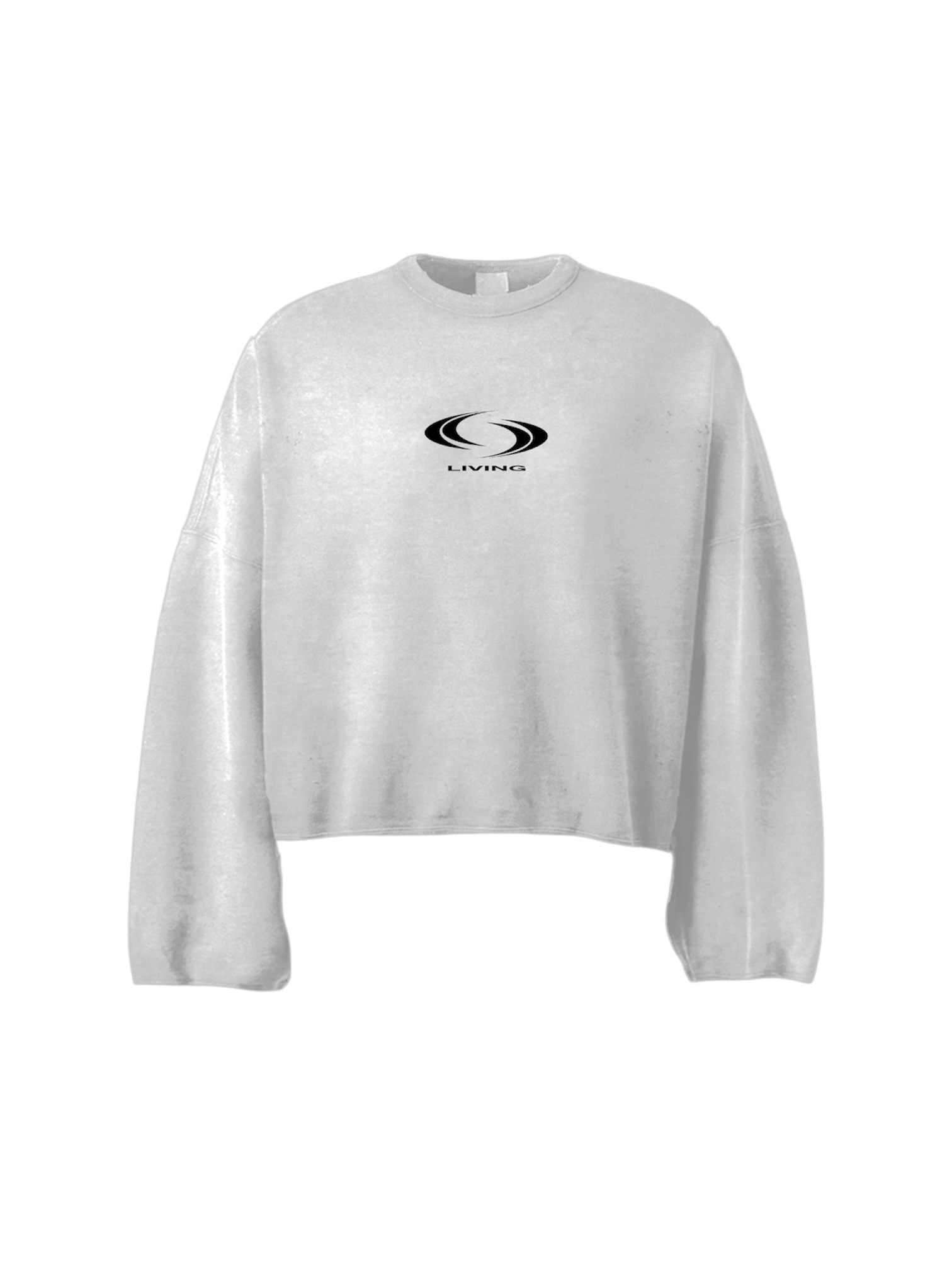 “Logo” Longsleeve White