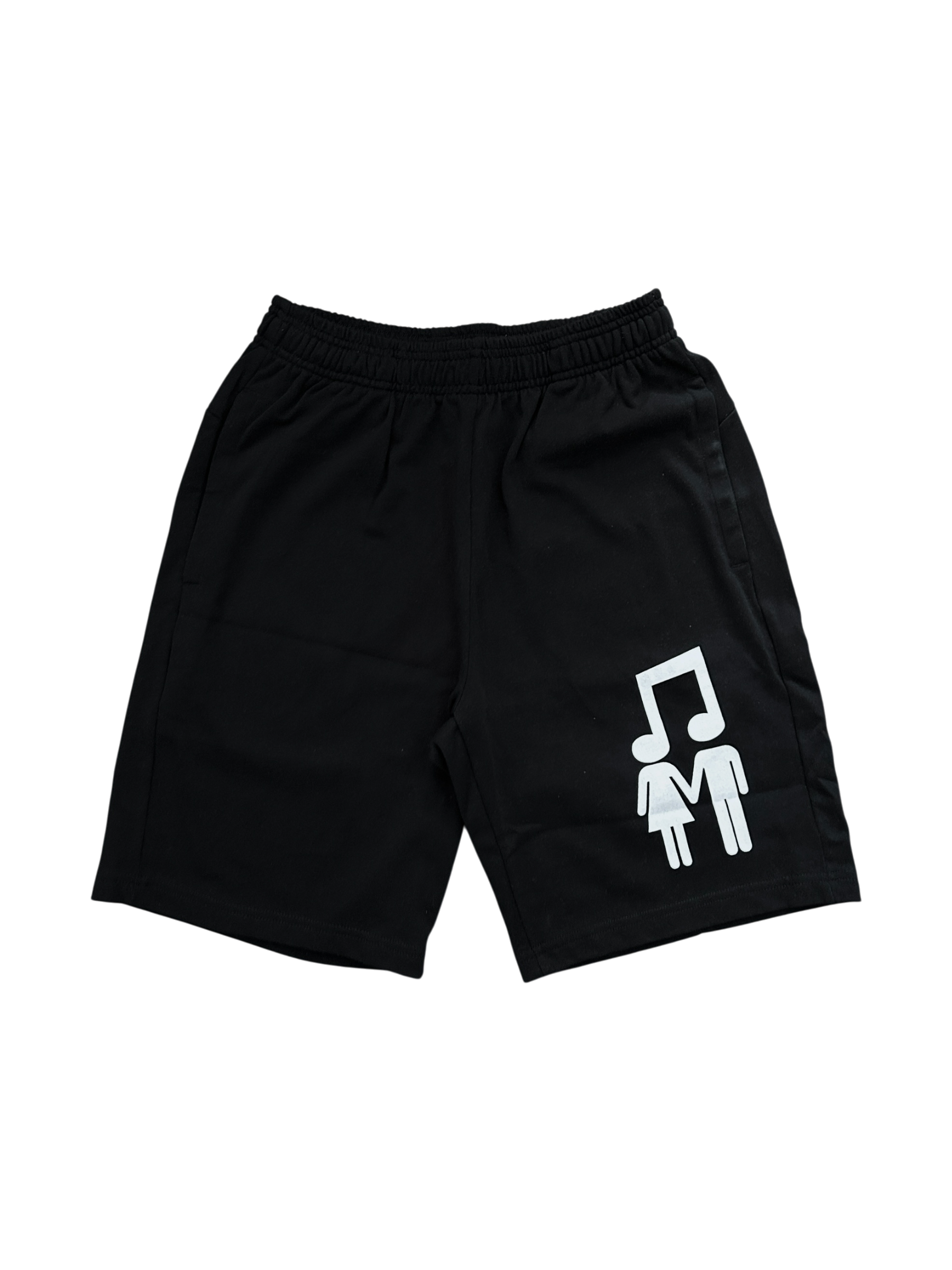 “Connected” Shorts Black