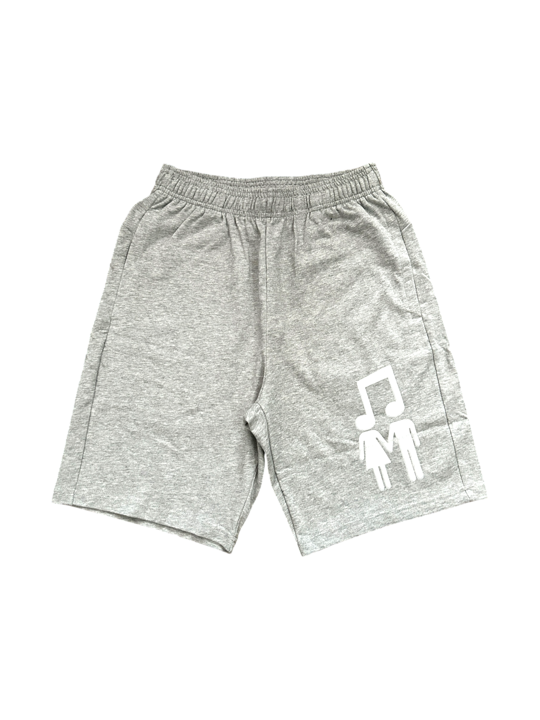 “Connected” Shorts Grey